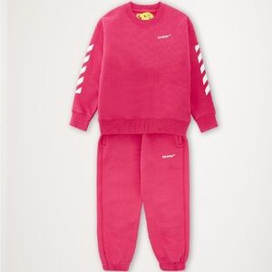 Off white Rubber Arrow Sweat Set